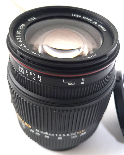 Sigma 200mm 5 - 18-200mm, f/3.5-6.3