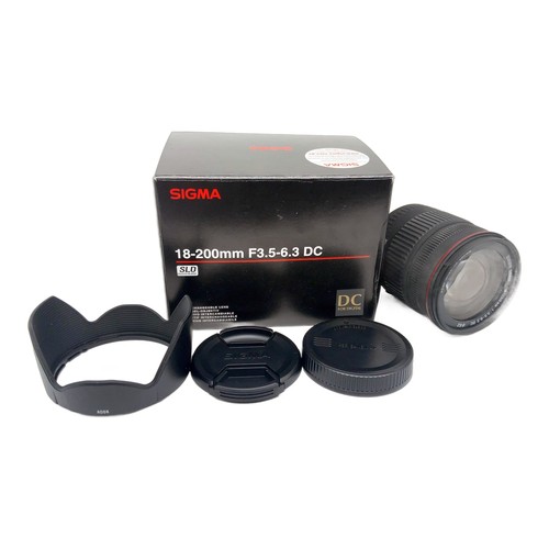 Sigma zoom 200 - sigma, 18-200