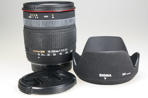 Sigma zoom 200 - 18-200/3,5-6,3, dc