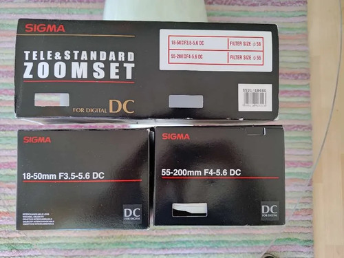 Sigma 55 200 - sigma, e