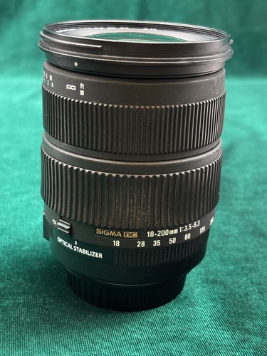 Obiettivo sigma 200 mm - obiettivo, 18-200